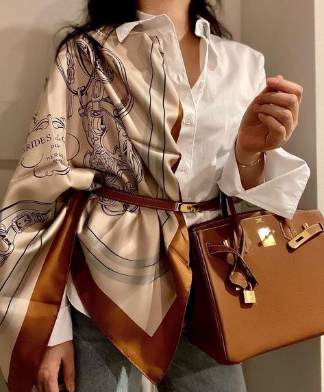 The Allure of Hermès Scarves