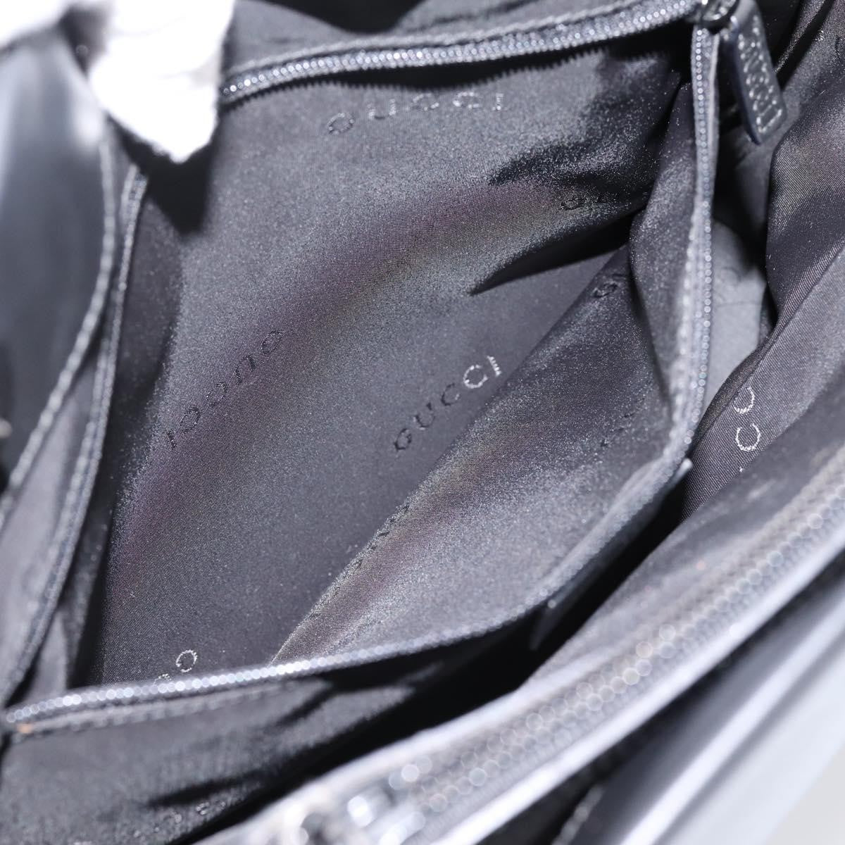 Gucci Bamboo Top Handle Leather, Black, Leather, Handbag