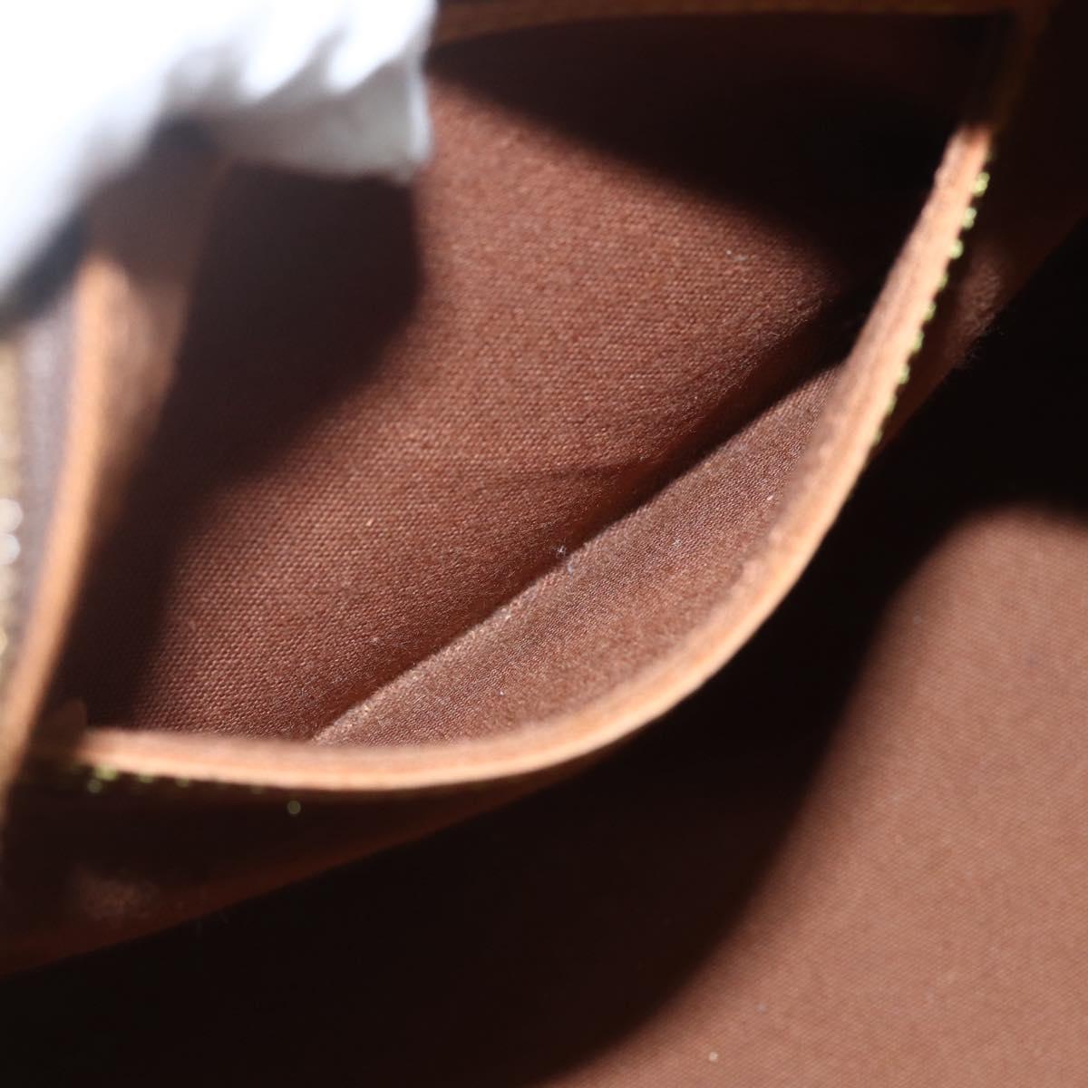 Louis Vuitton Alma Handbag Monogram Canvas, BROWN, CANVAS, Handbag