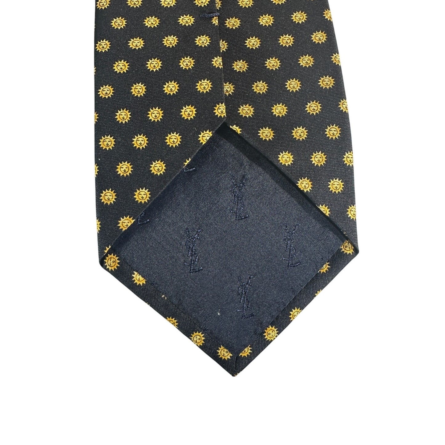Gucci Silk Scarf 84x11.5cm Ivory Gray
