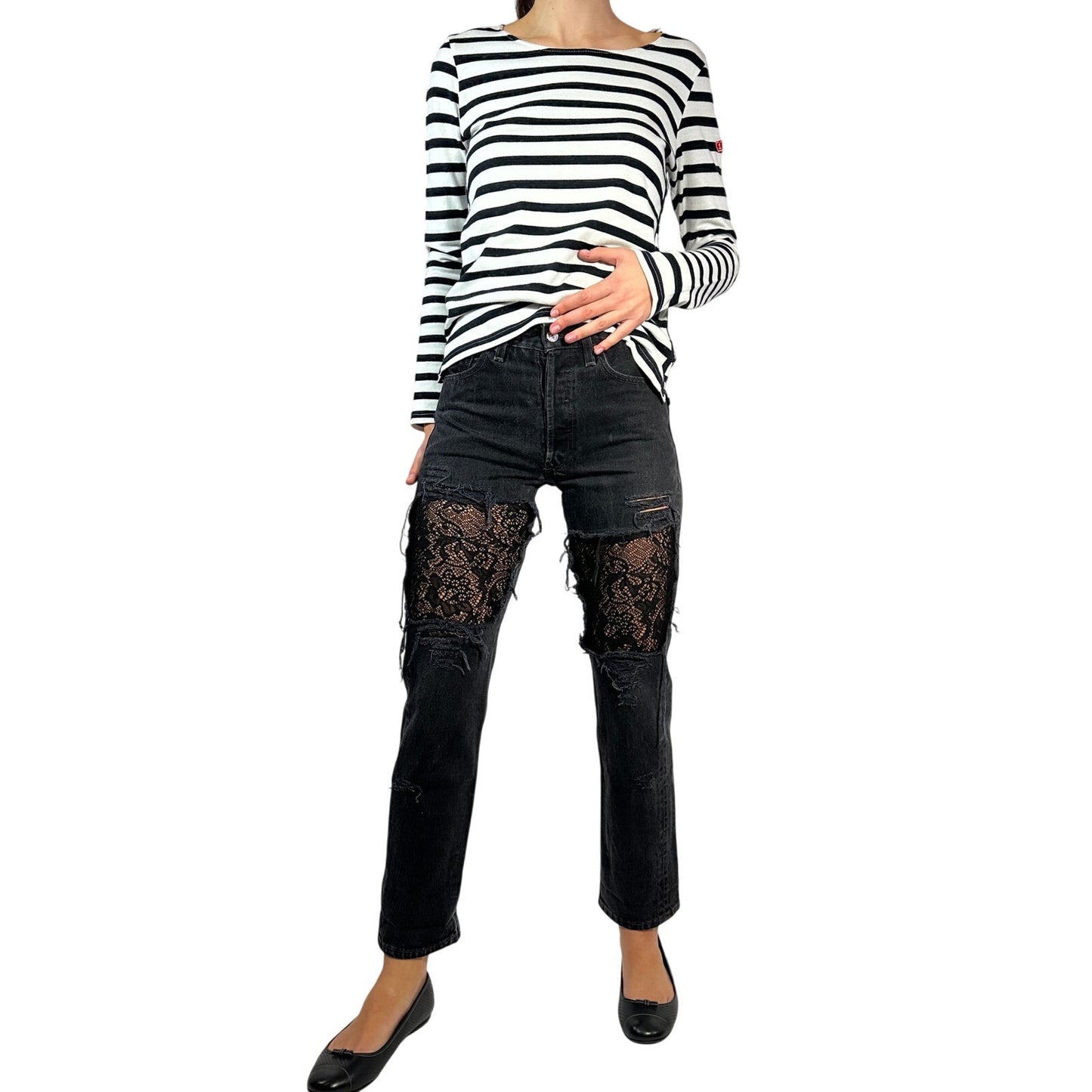Forte Couture Distressed Jeans