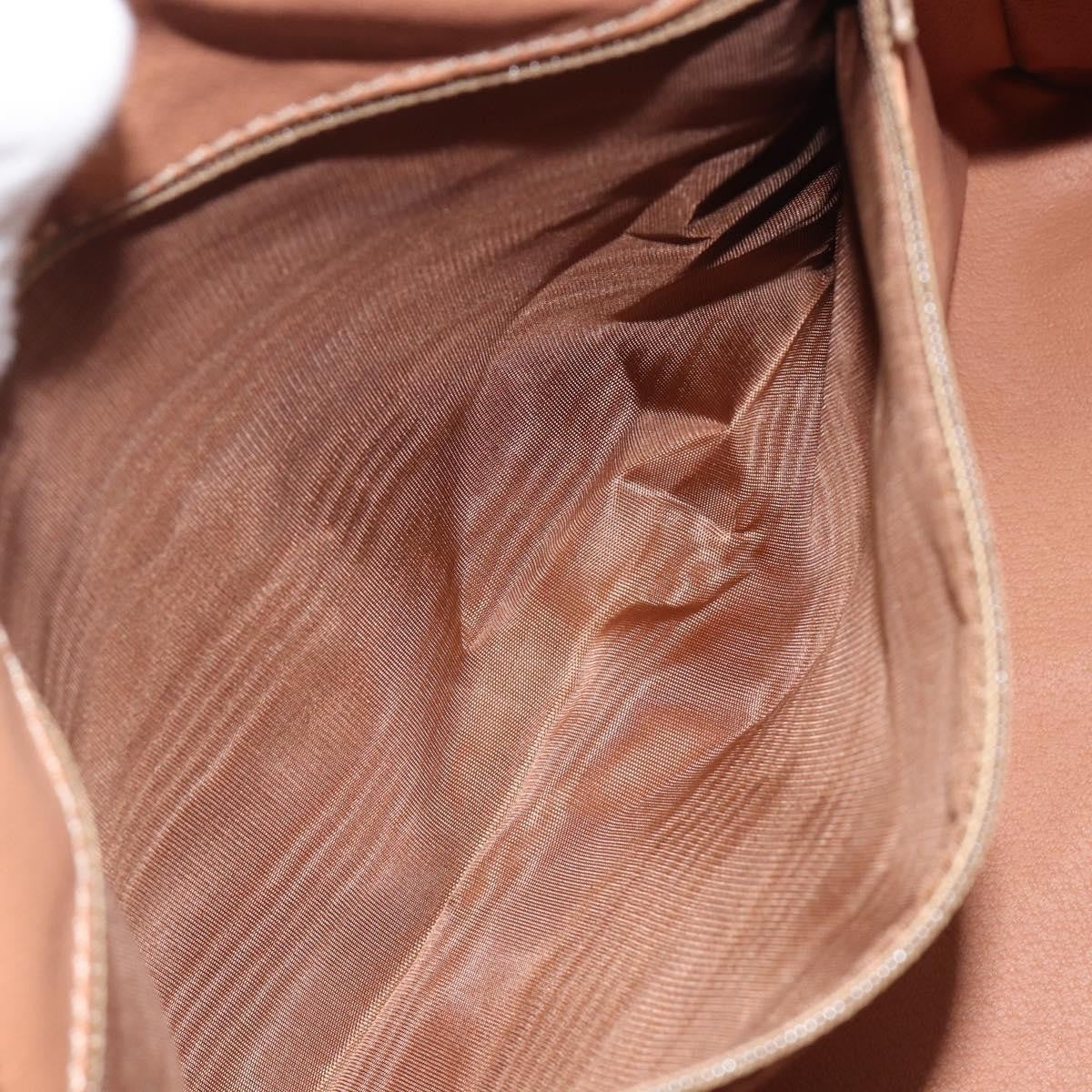 Celine Handbag Canvas, Brown, Canvas, Handbag