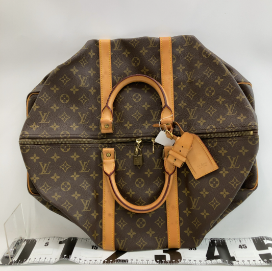 Louis Vuitton Keepall Bag Monogram Canvas, Brown, Canvas, Travel Bag