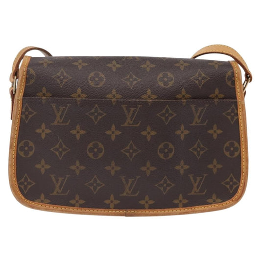 Louis Vuitton Sologne Monogram Canvas, Brown, Canvas, Handbag