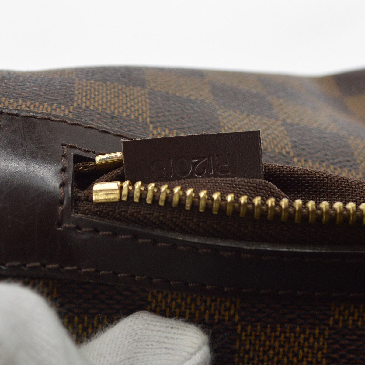 Louis Vuitton Spencer Messenger Damier Ebene, Brown, Canvas, Shoulder Bag