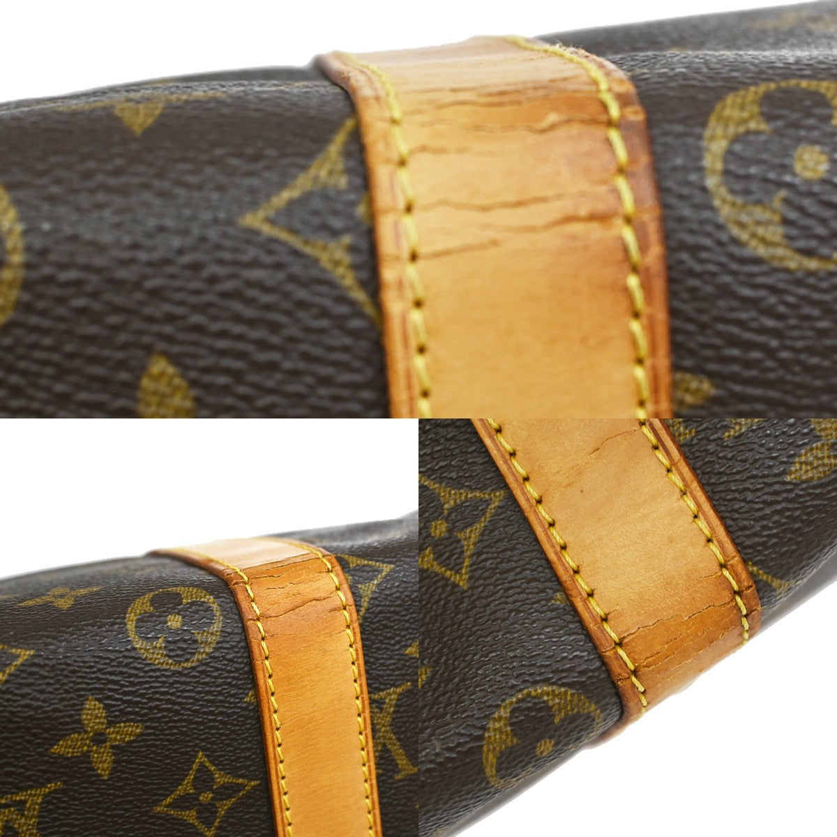 Louis Vuitton Keepall Monogram Canvas, Brown, Canvas, Travel Bag