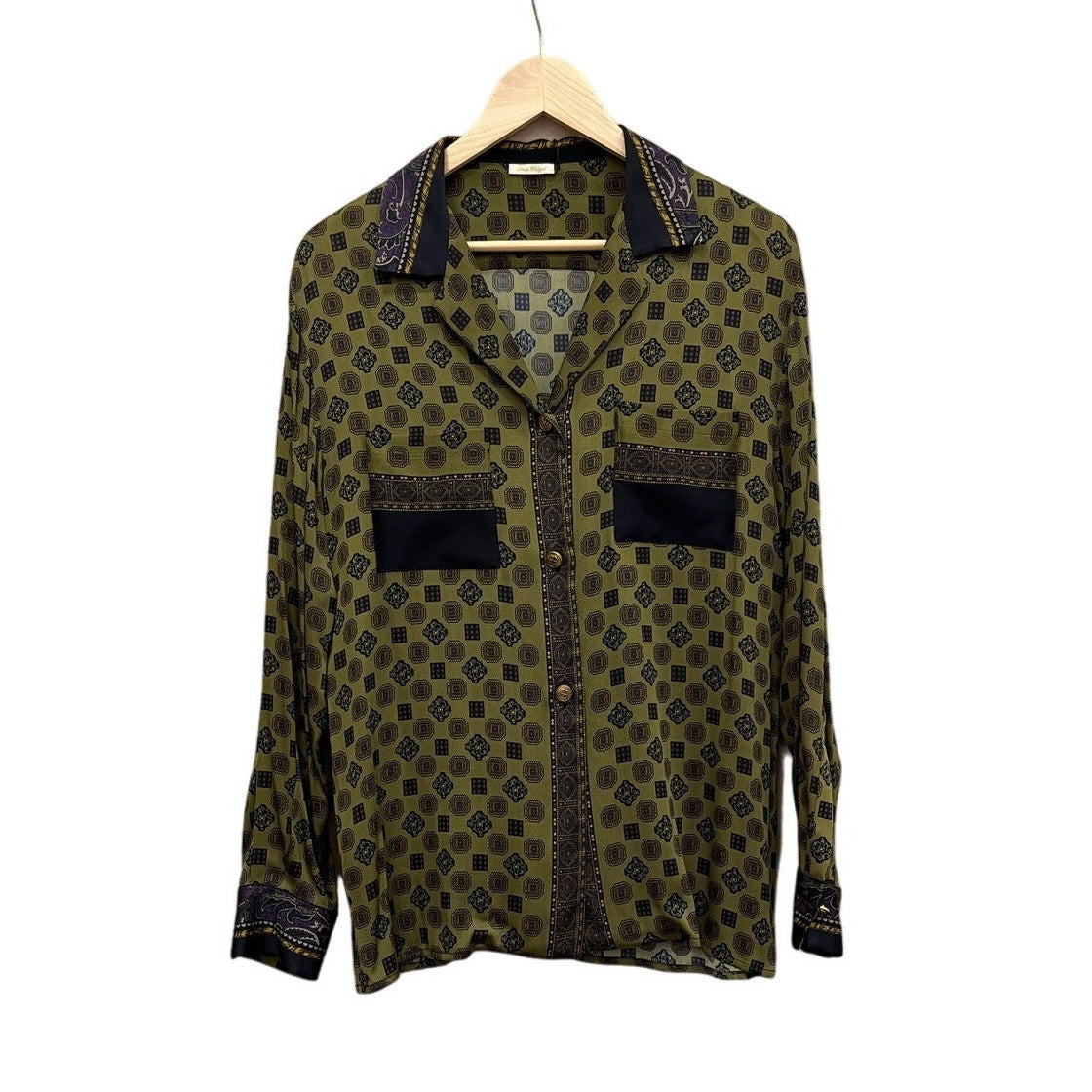 True Royal Button Up Shirt 42 IT Multicolor