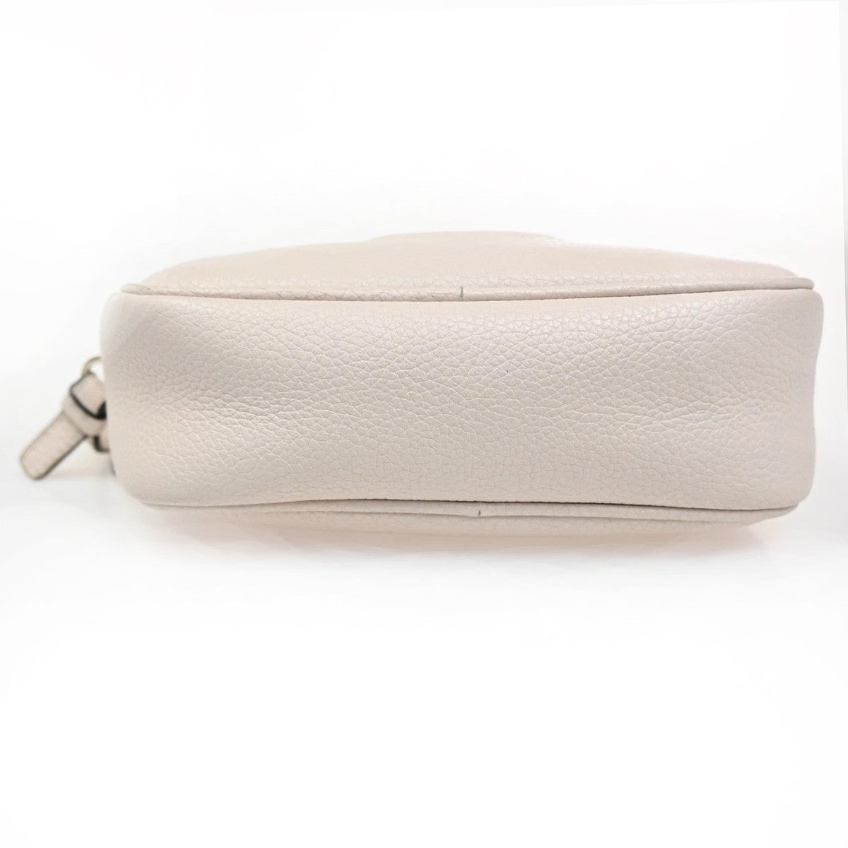 Salvatore Ferragamo City Camera Leather, White, Leather, Handbag