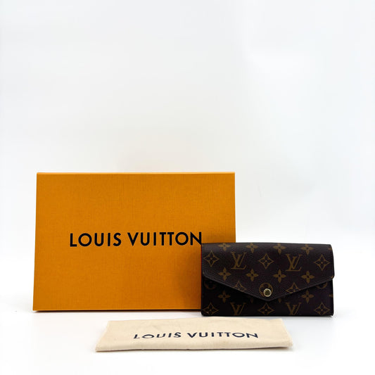 Louis Vuitton Jeanne Monogram Canvas, Brown, Canvas, Wallet