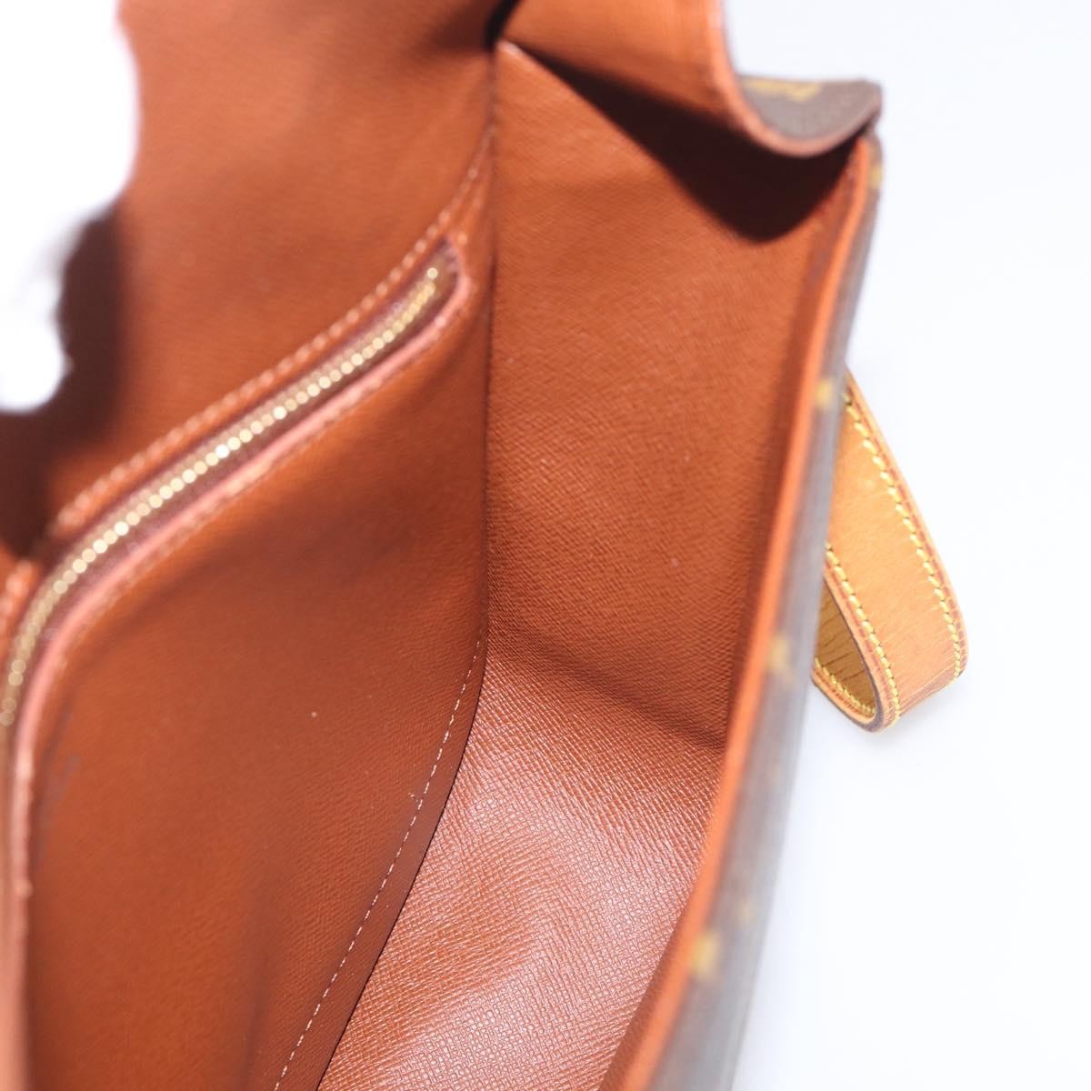 Louis Vuitton Saint Cloud Monogram Canvas, Brown, Canvas, Handbag