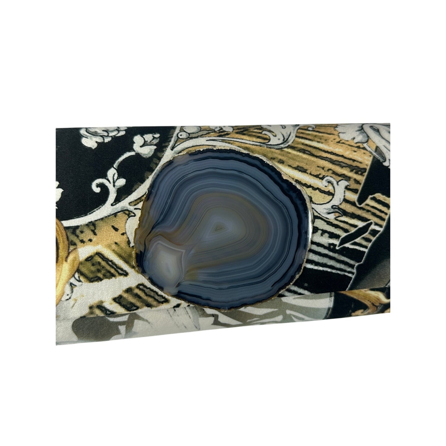 Amishi Agate Clutch Bag