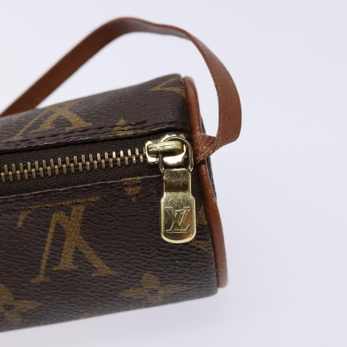 Louis Vuitton Papillon Pochette Monogram Canvas, BROWN, CANVAS, Handbag