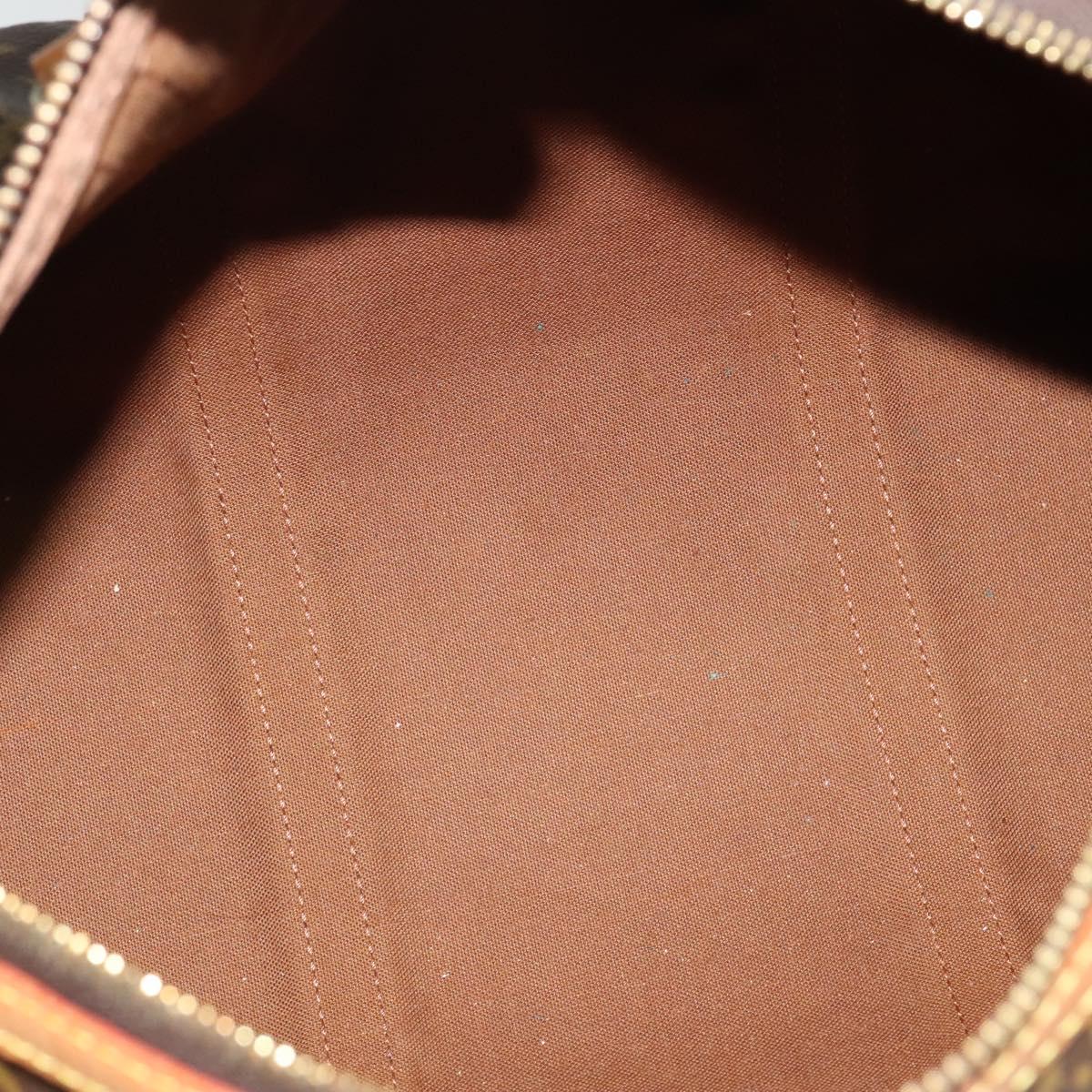 Louis Vuitton Sac Souple, Brown, Canvas, travel