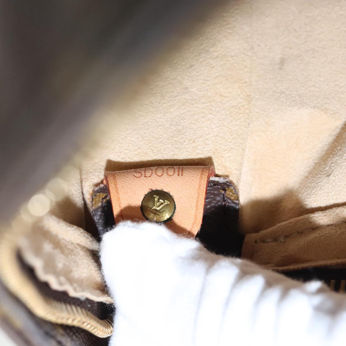 Louis Vuitton Looping GM, Brown, Canvas, handbag