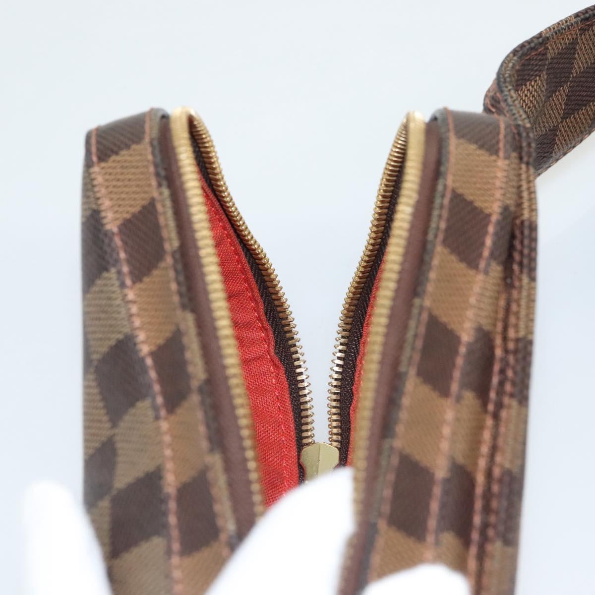 Louis Vuitton Geronimo, Brown, Canvas, shoulder