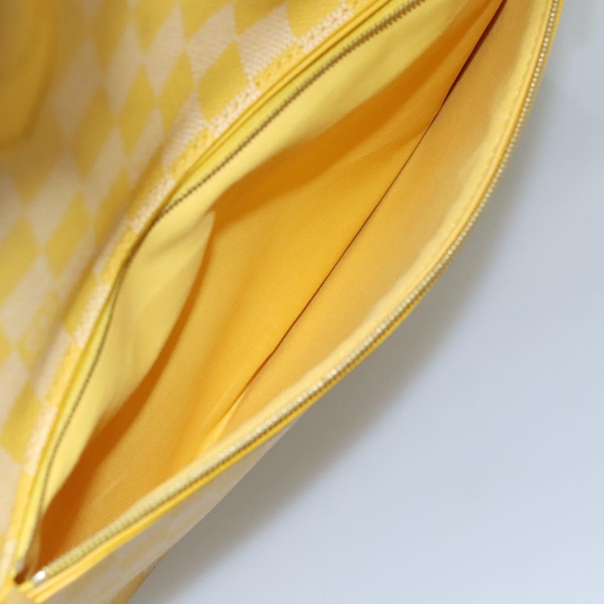 Louis Vuitton, Yellow, Canvas, handbag