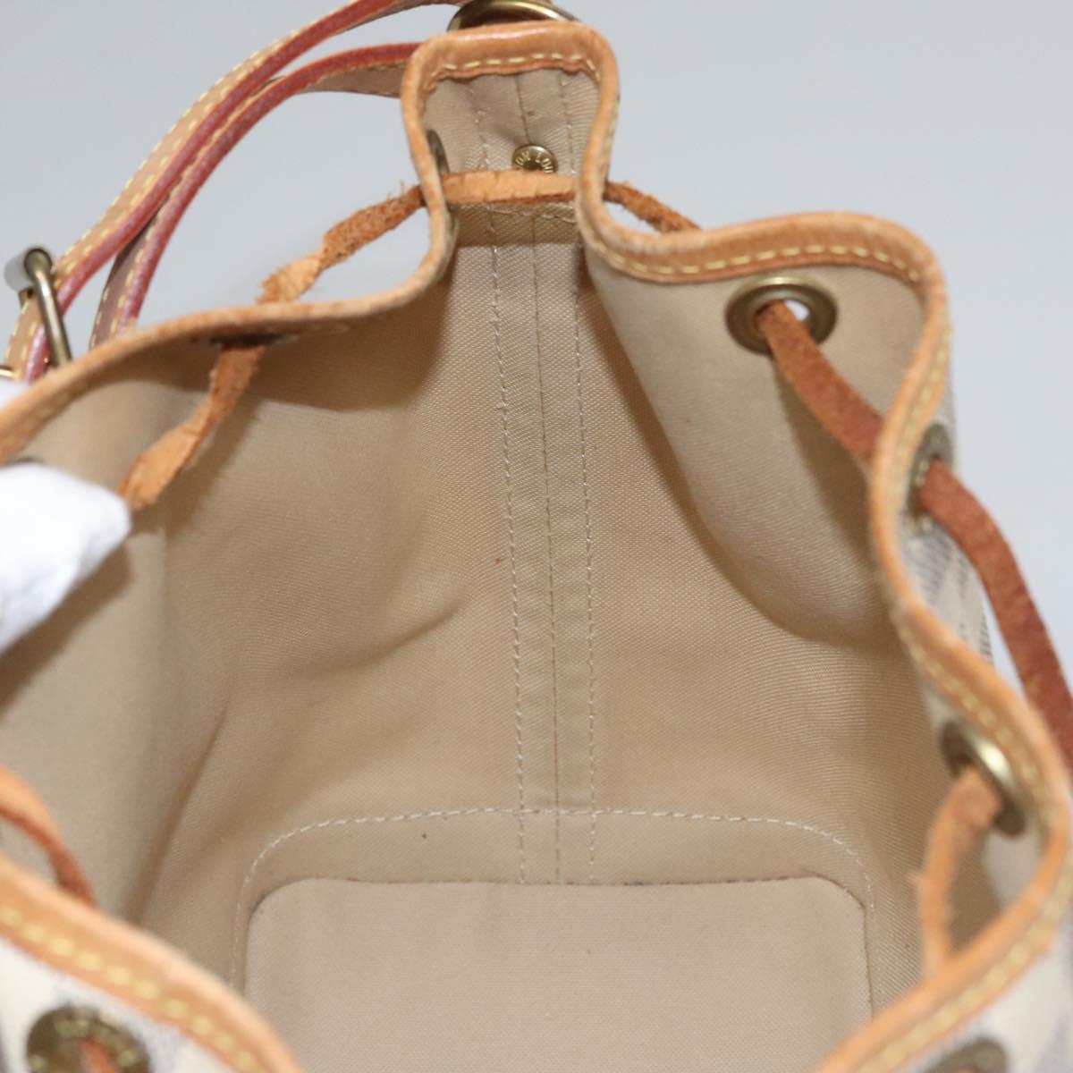 Louis Vuitton Noé BB, Grey, Canvas, shoulder