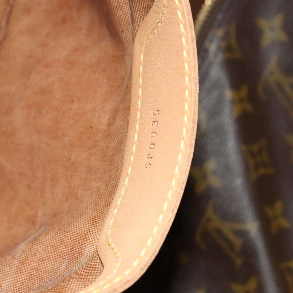 Louis Vuitton Polochon, Brown, Leather, travel
