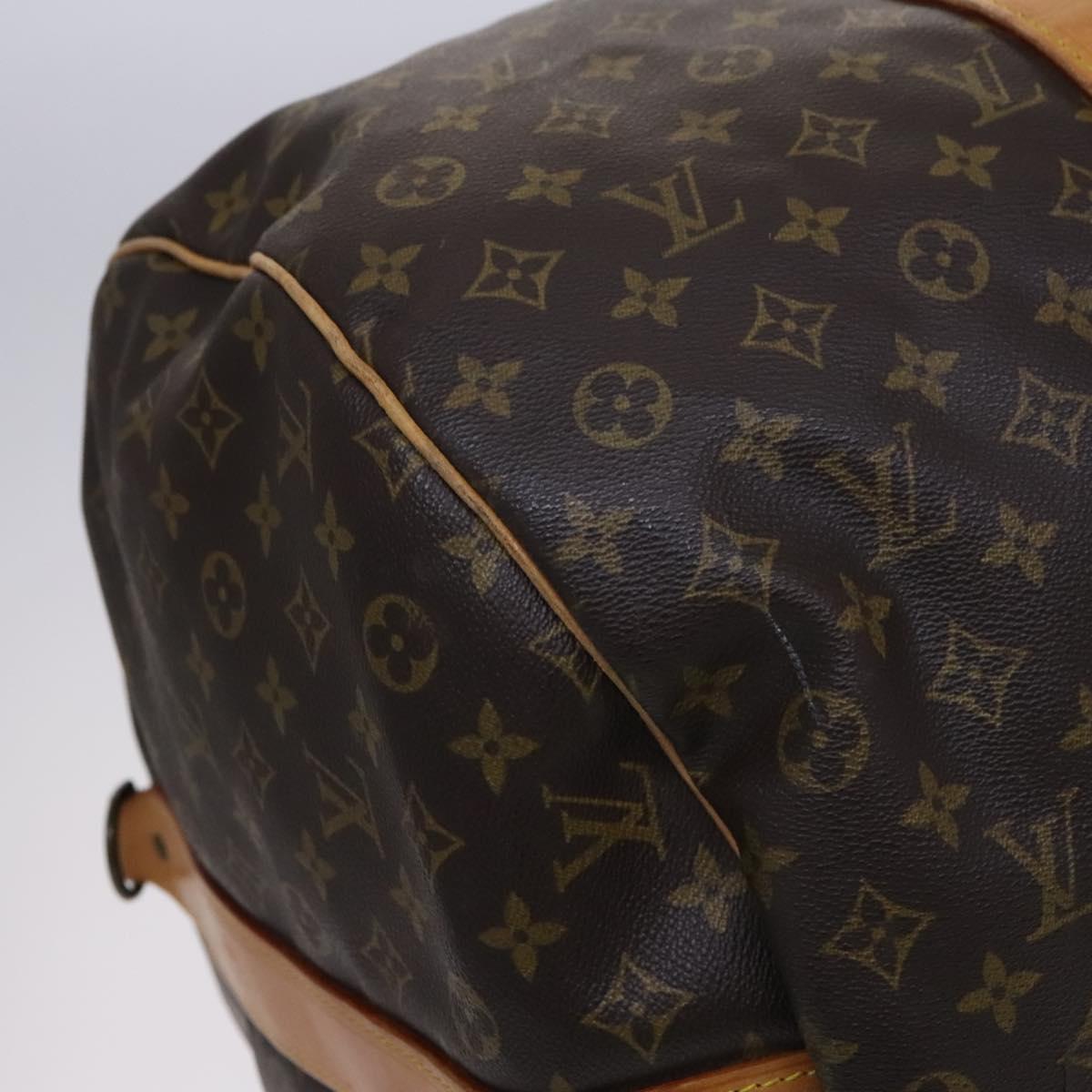 Louis Vuitton Sac Polochon, Brown, Canvas, travel
