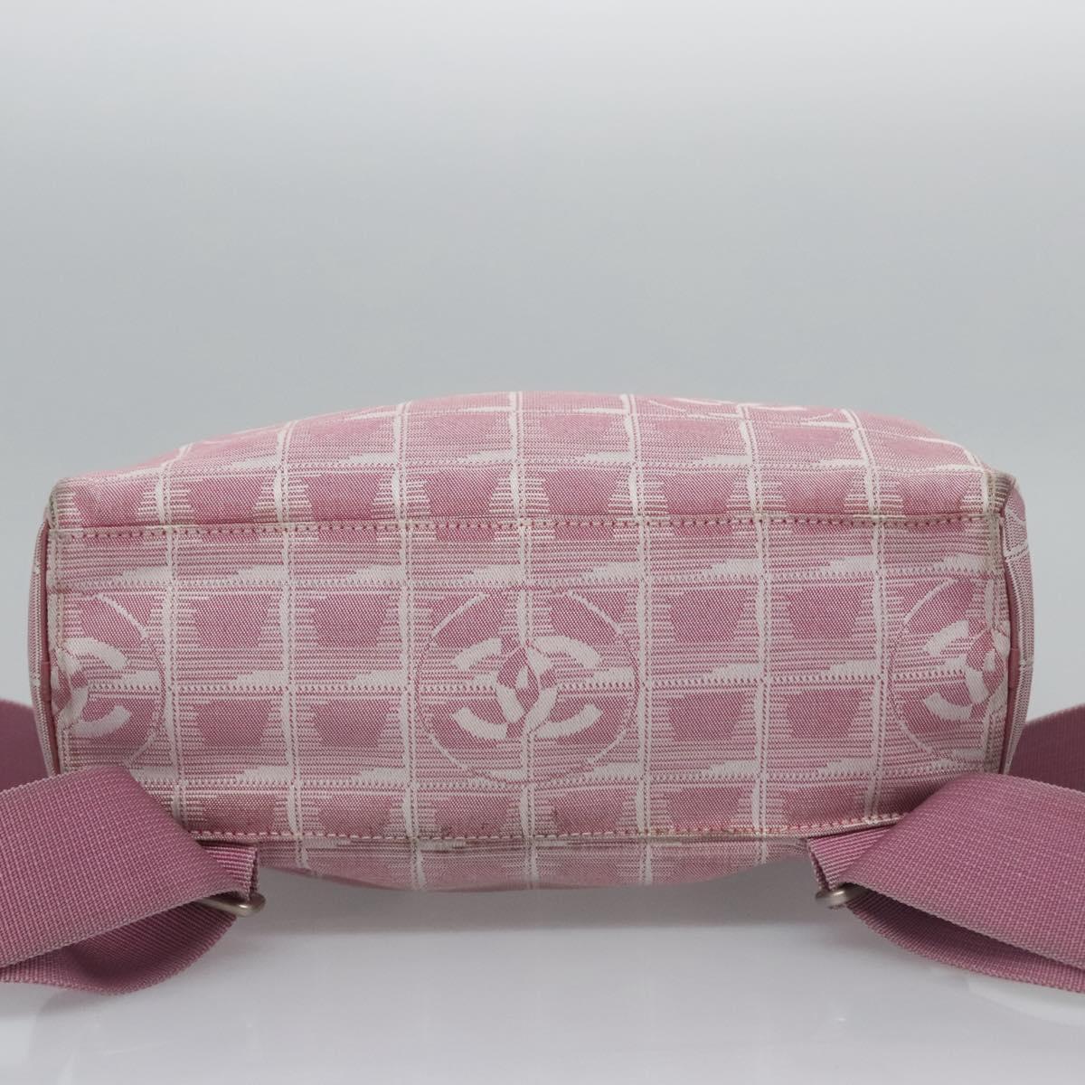 Chanel Travel line, Pink, Canvas, backpack