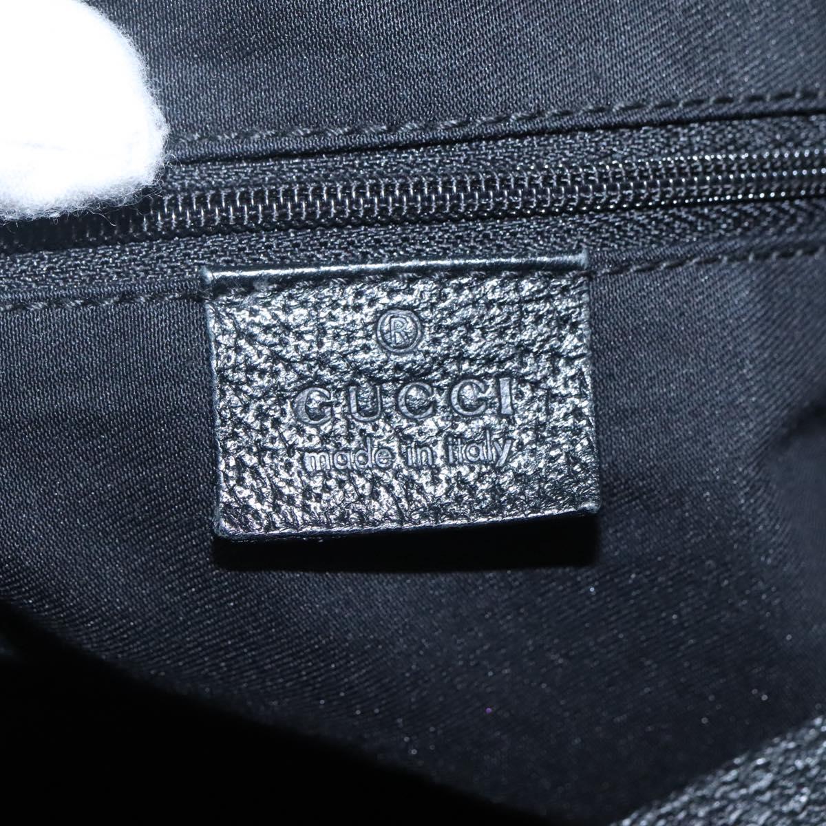 Gucci Abbey, Black, Canvas, tote