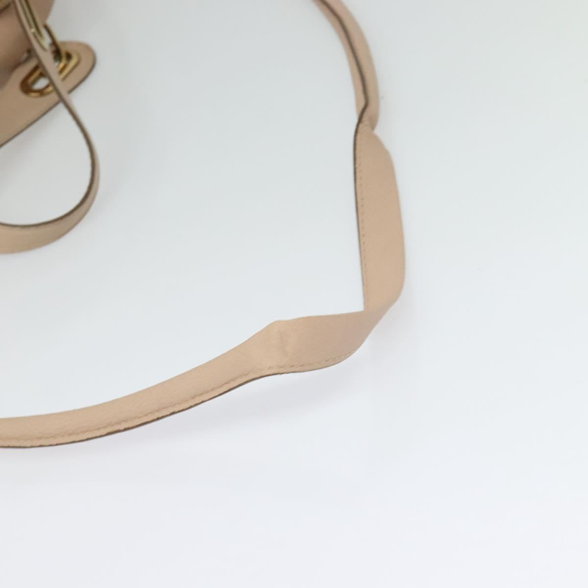 Chloé Paraty, Beige, Leather, handbag