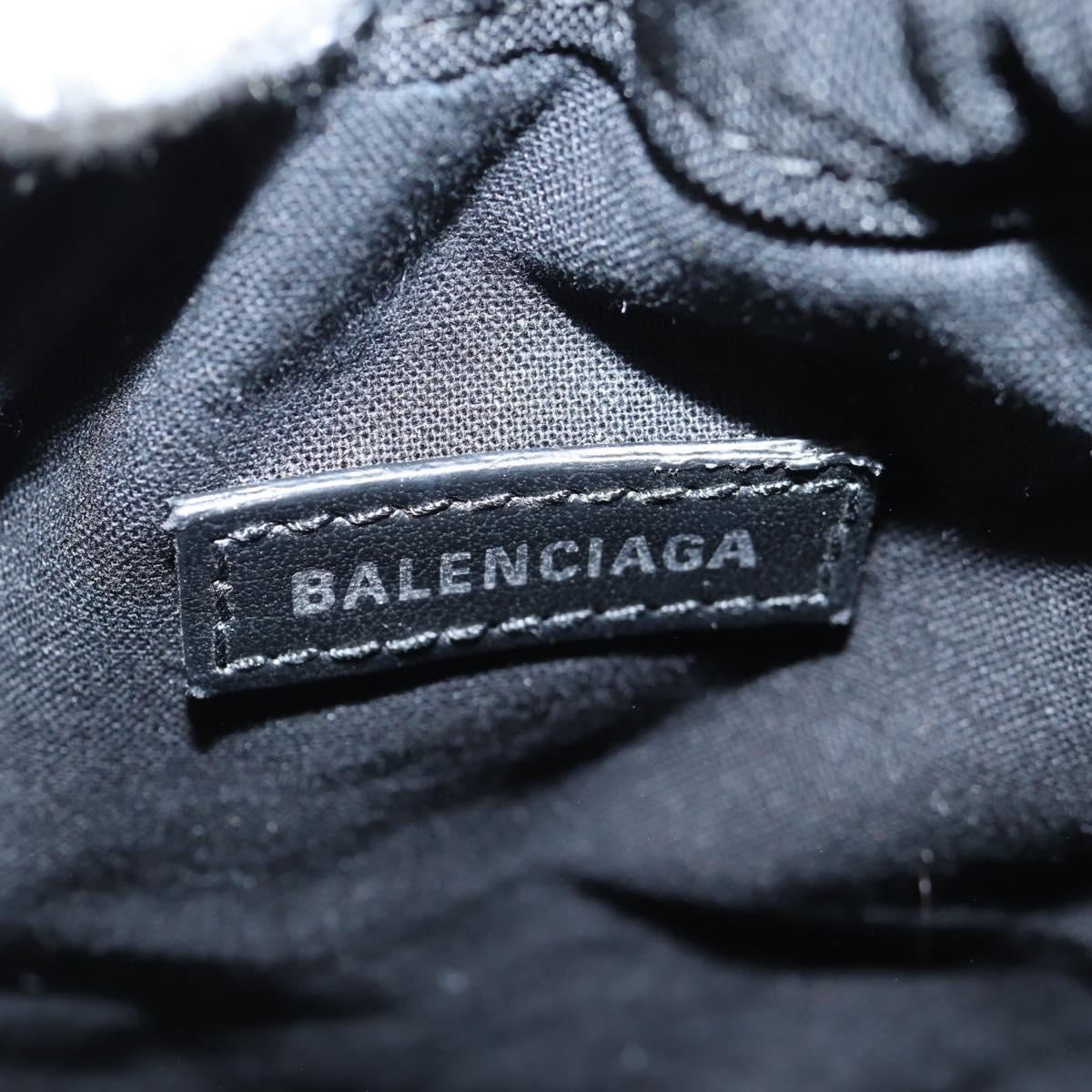 Balenciaga, Black, Leather, handbag