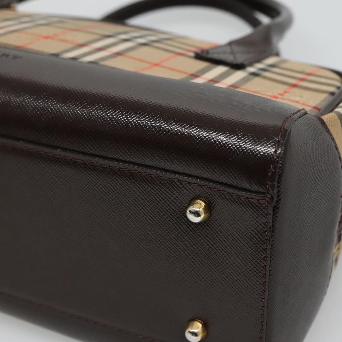 Burberry Nova Check, Beige, Canvas, handbag
