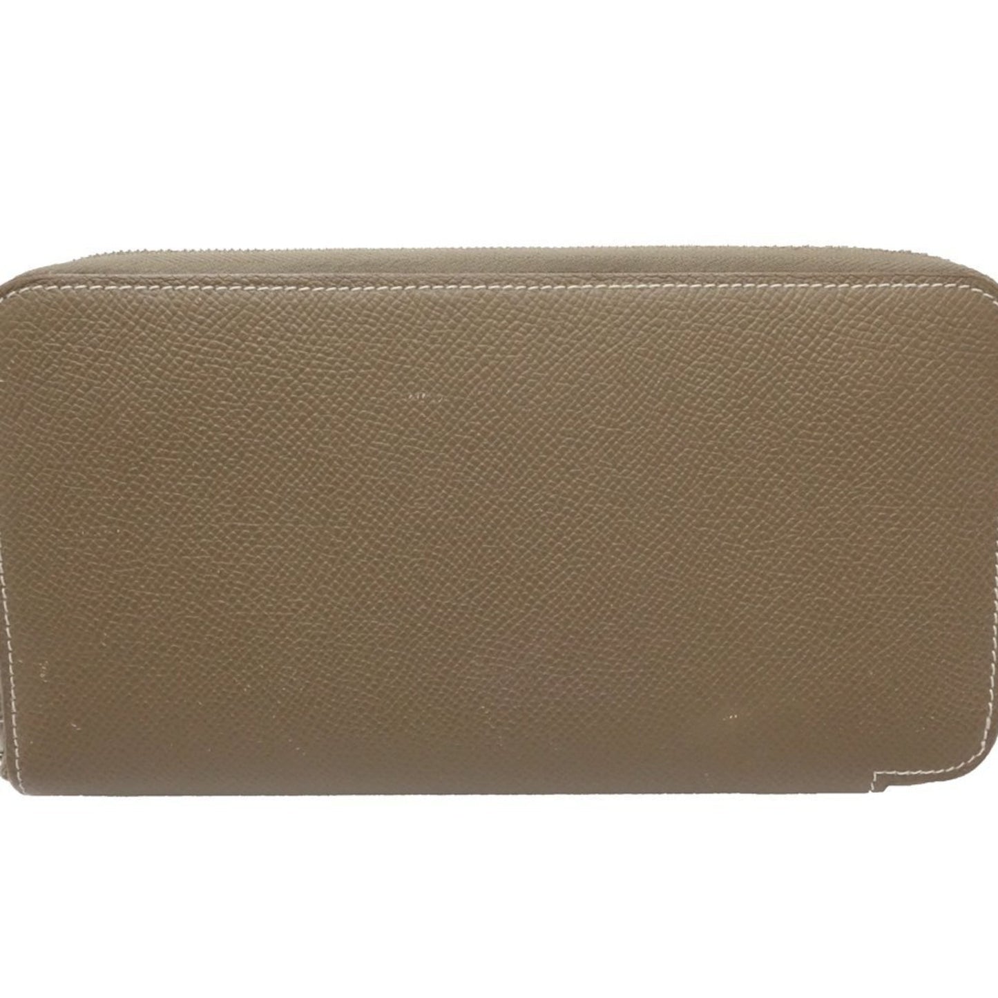 Hermès Silk'In, Grey, Leather, wallet