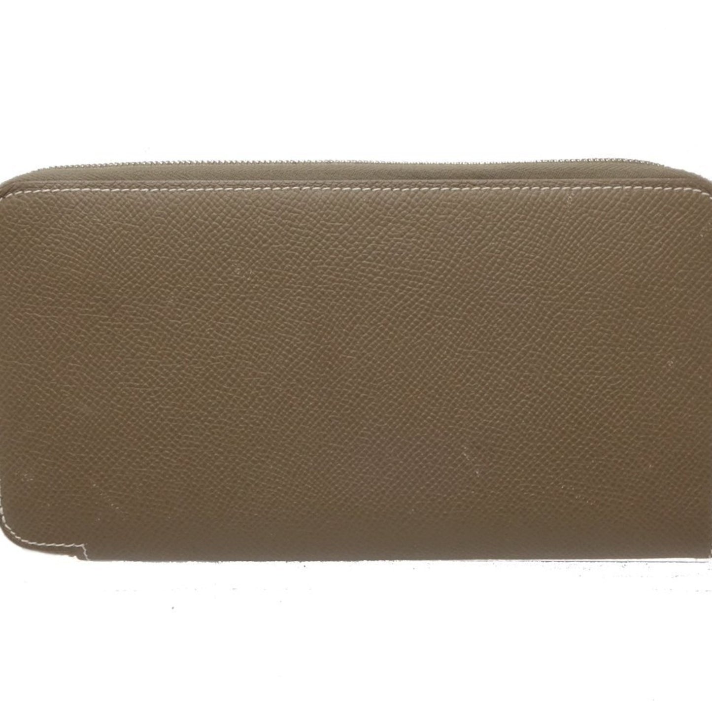 Hermès Silk'In, Grey, Leather, wallet
