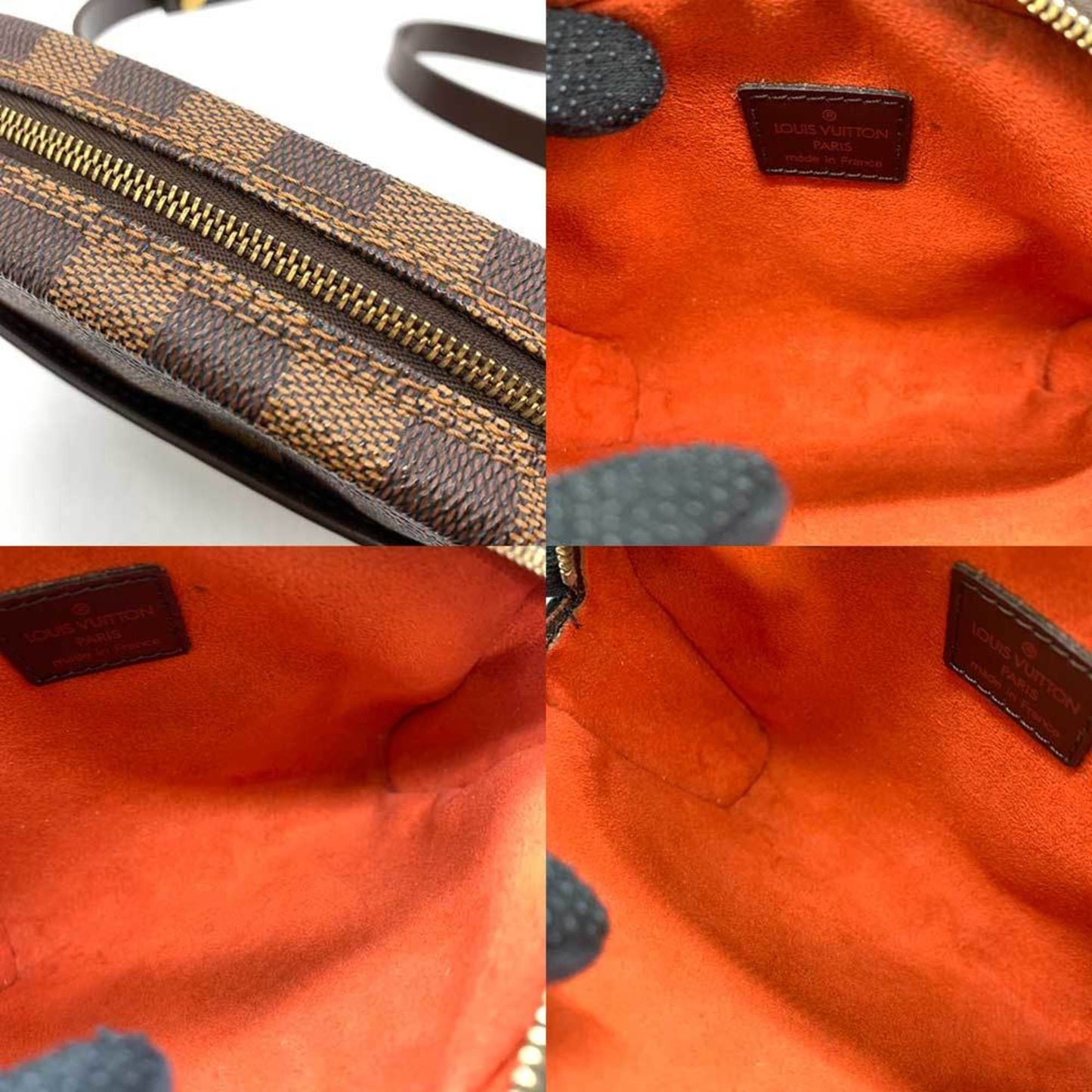 Louis Vuitton Ipanema, Brown, Canvas, shoulder