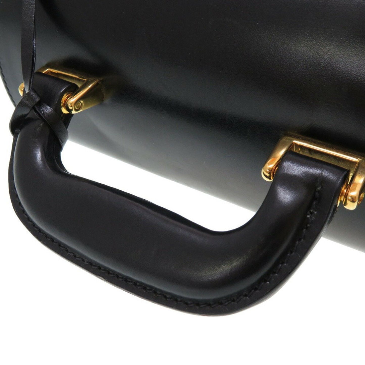 Gucci Lady Lock, Black, Leather, handbag