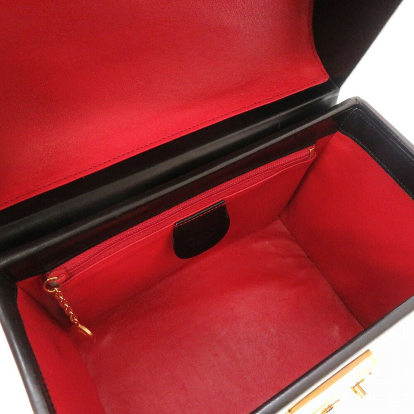 Gucci Lady Lock, Black, Leather, handbag