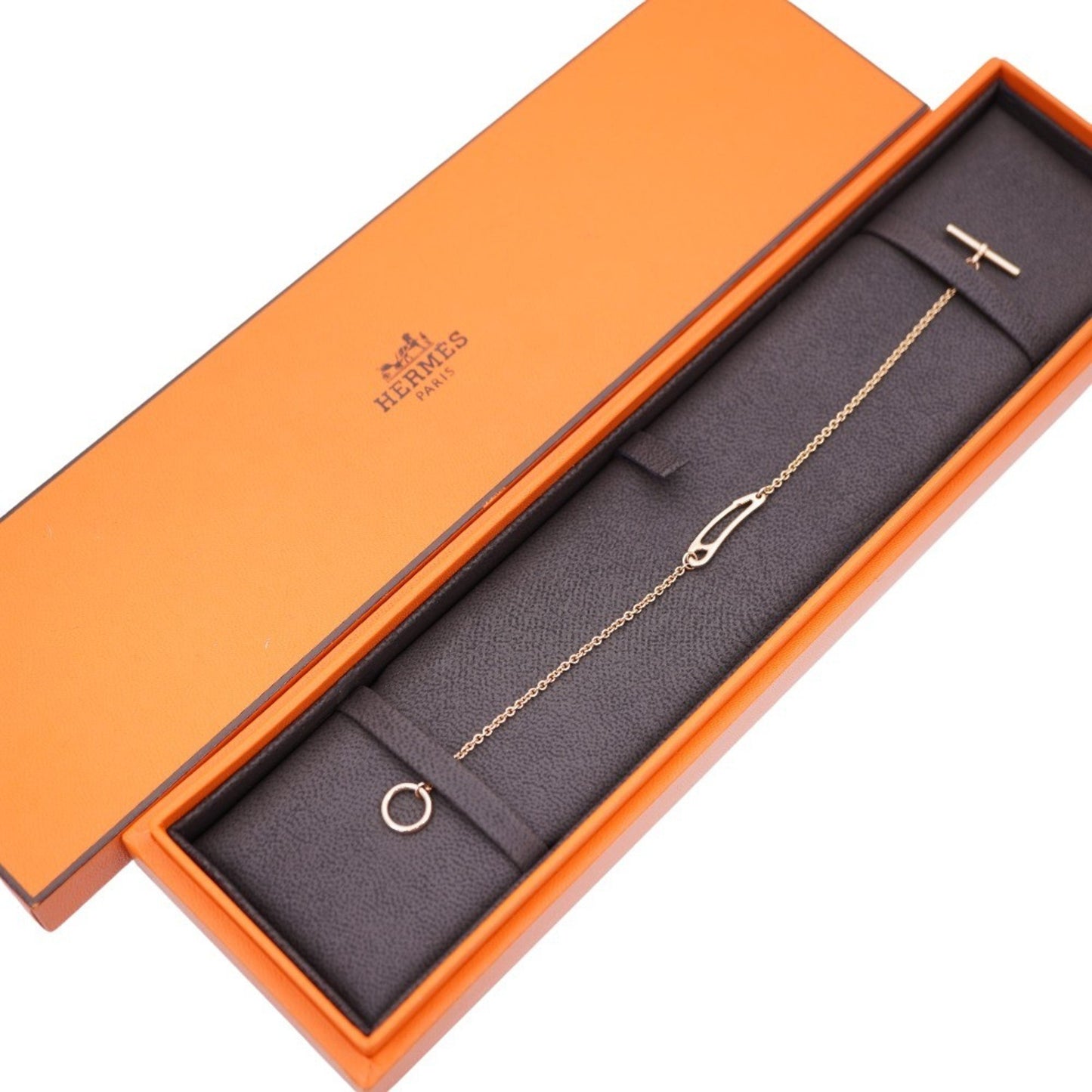 Hermès Chaine d'ancre, Gold, Rose Gold, bracelet