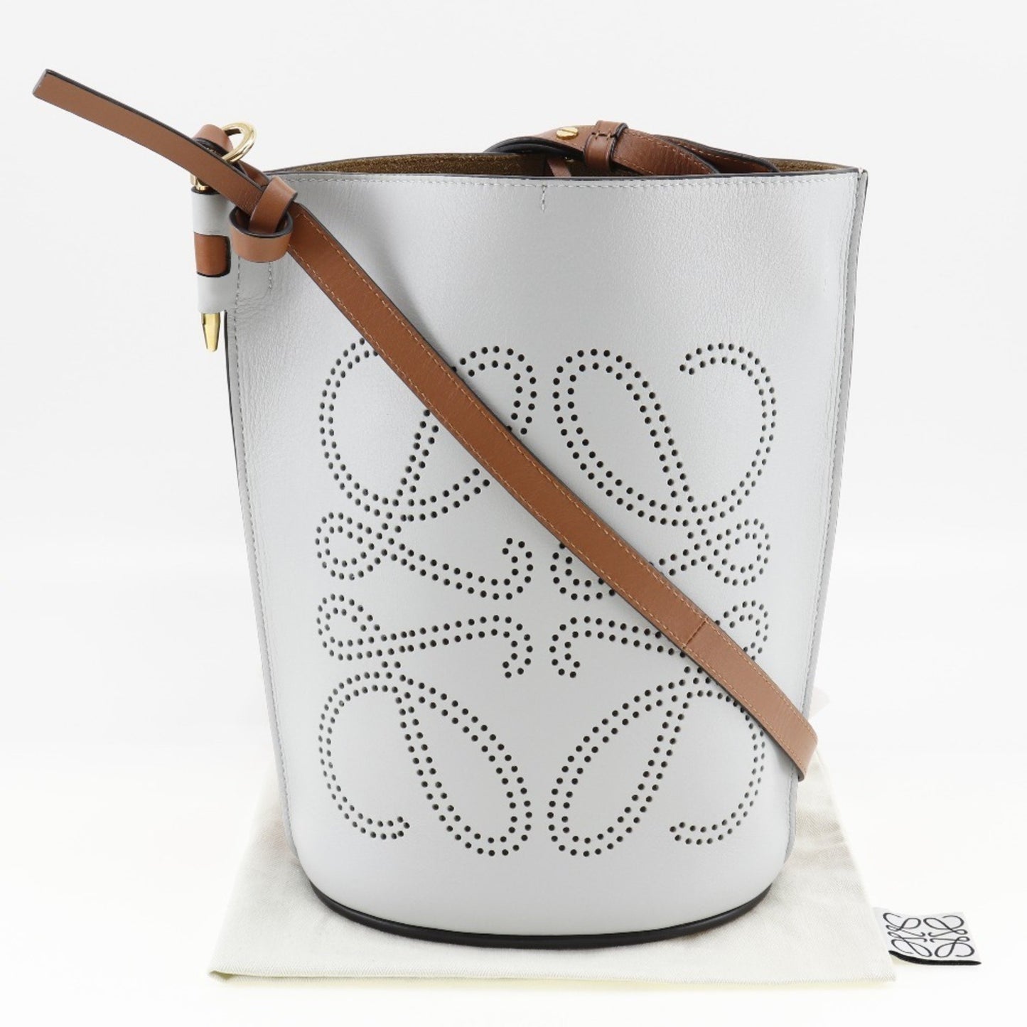 Loewe --, White, Pony-style Calfskin, shoulder