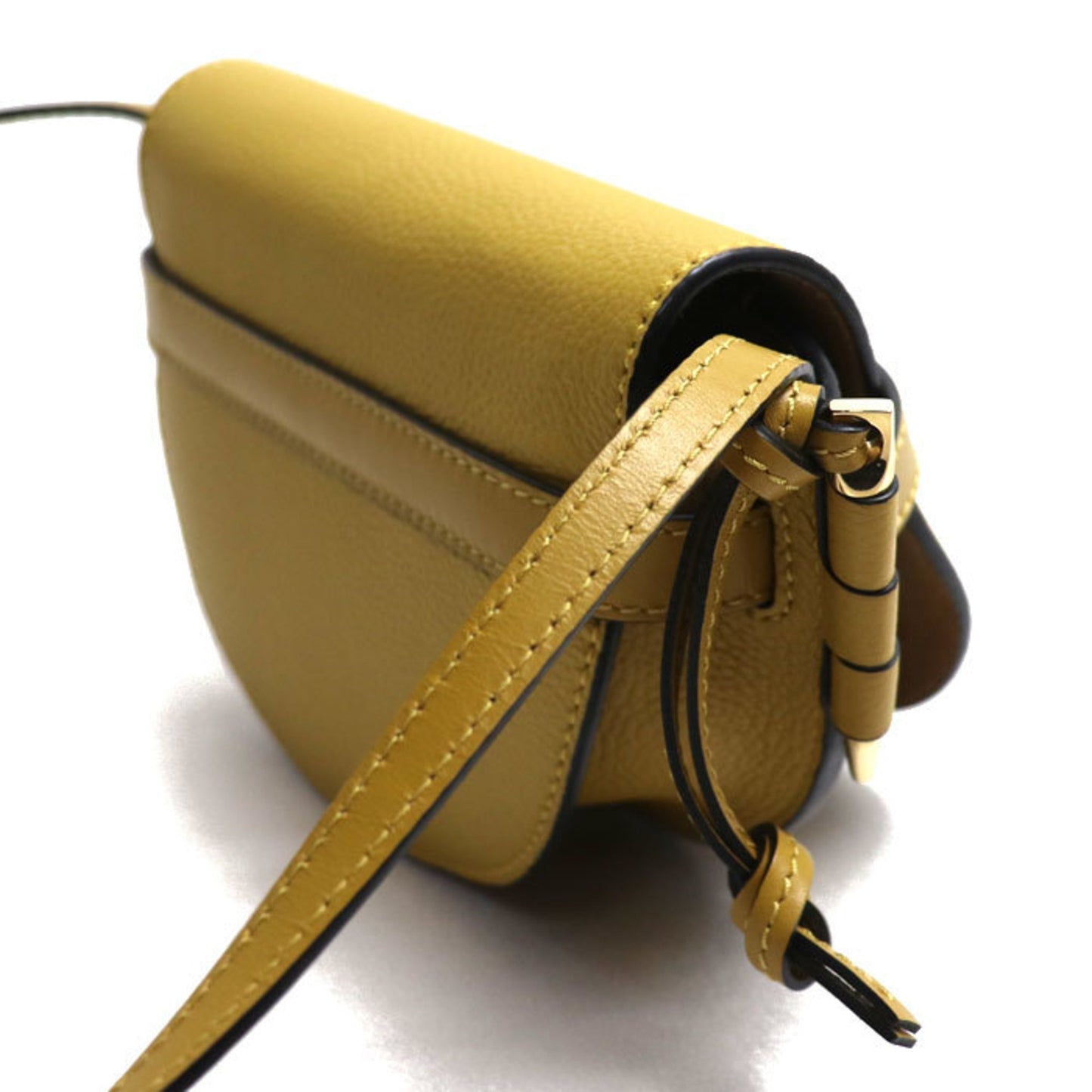 Loewe, Yellow, Leather, shoulder