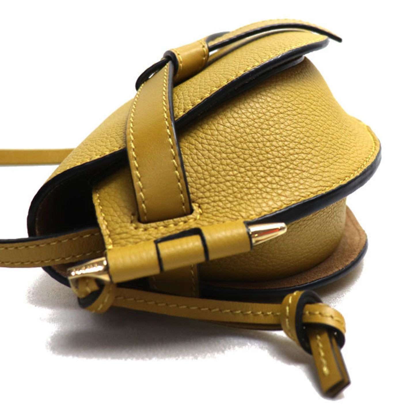 Loewe, Yellow, Leather, shoulder