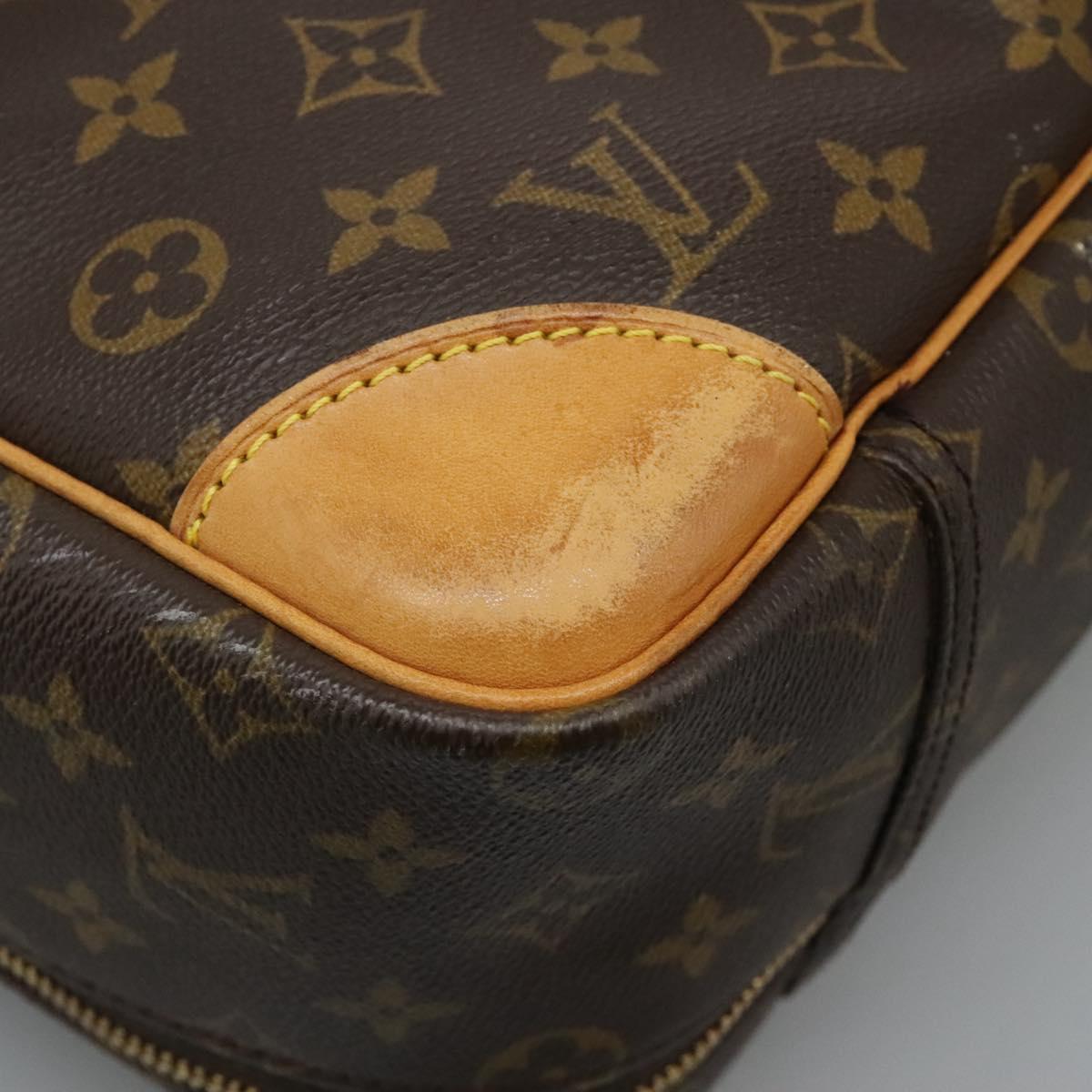 Louis Vuitton Sirius, Brown, Canvas, travel