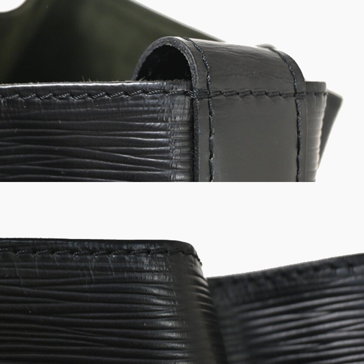 Louis Vuitton Sac d'épaule, Black, Leather, shoulder