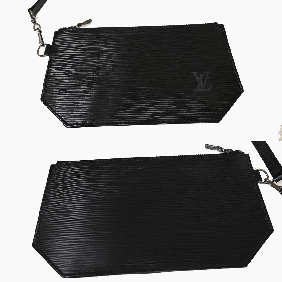 Louis Vuitton Sac d'épaule, Black, Leather, shoulder