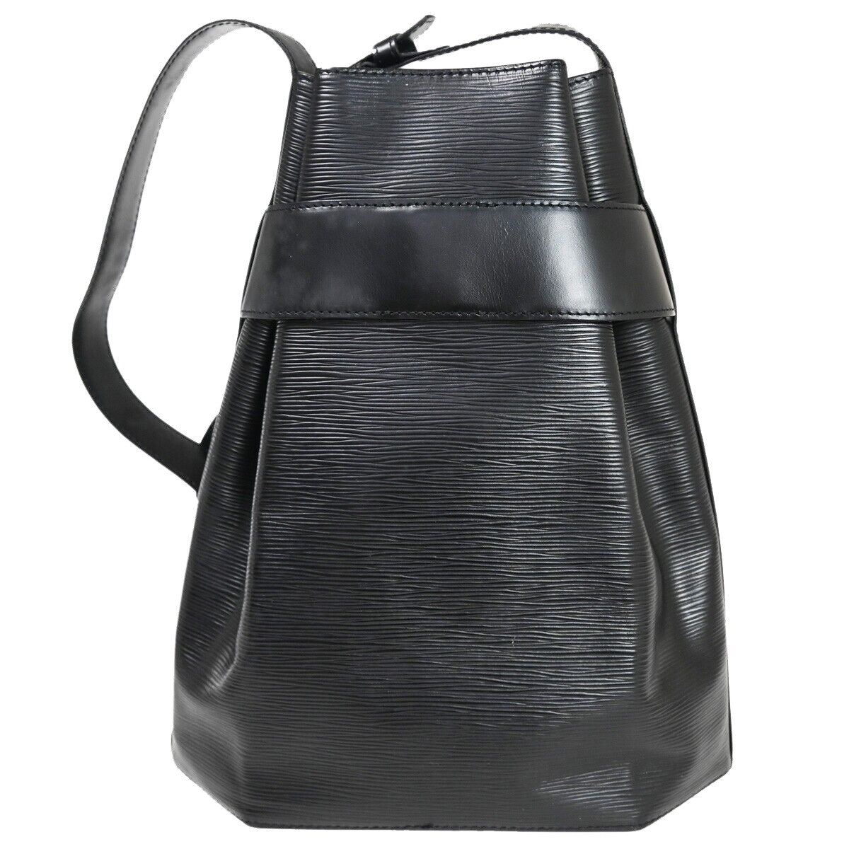 Louis Vuitton Sac d'épaule, Black, Leather, shoulder