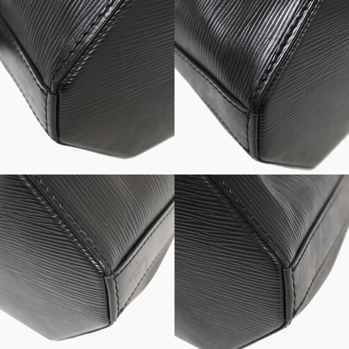 Louis Vuitton Sac d'épaule, Black, Leather, shoulder