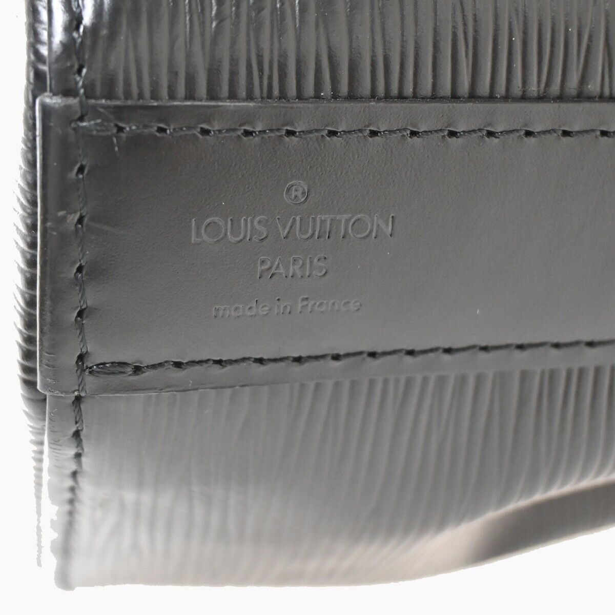 Louis Vuitton Sac d'épaule, Black, Leather, shoulder