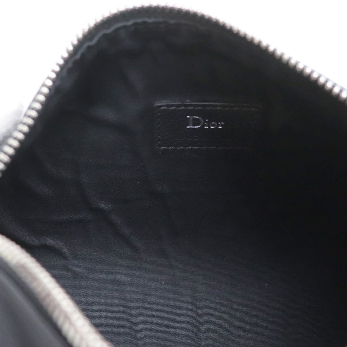 Dior Roller, Black, Leather, tote