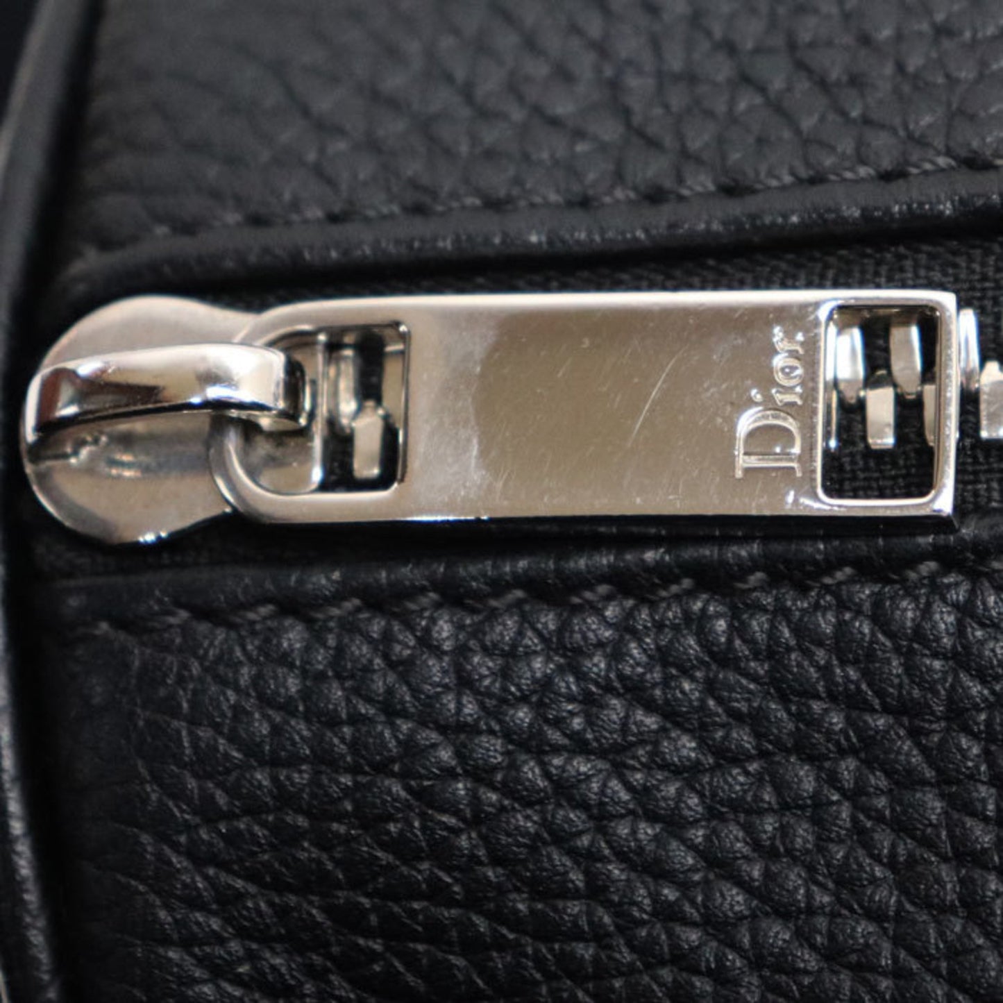 Dior Roller, Black, Leather, tote