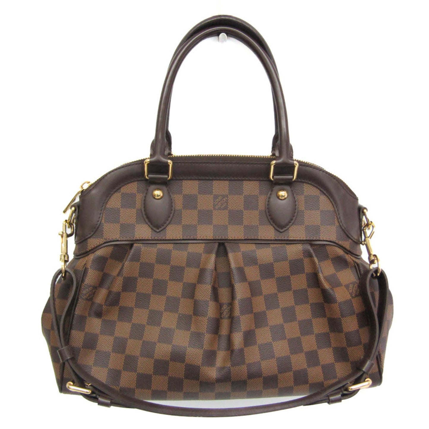 Louis Vuitton Trevi, Brown, Canvas, shoulder