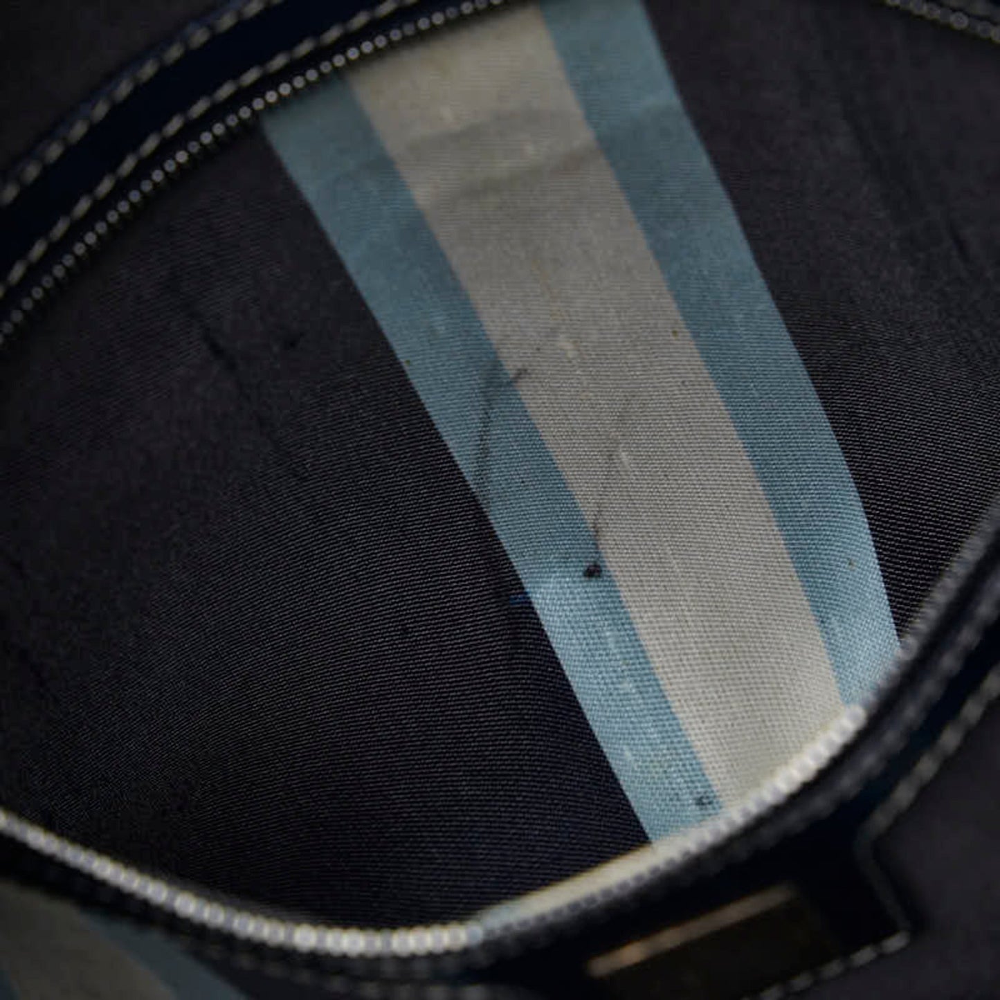 Fendi, Navy, Canvas, tote