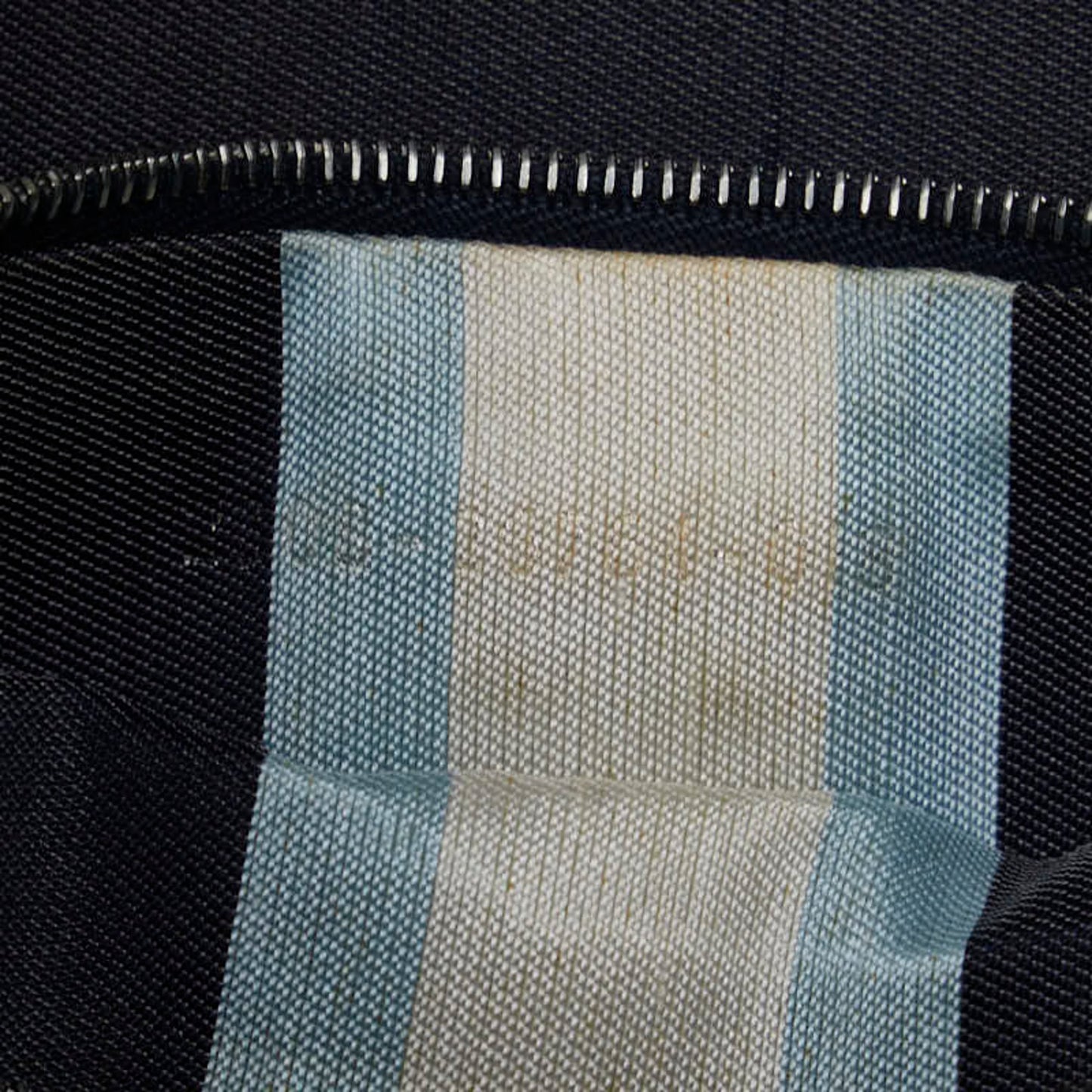 Fendi, Navy, Canvas, tote