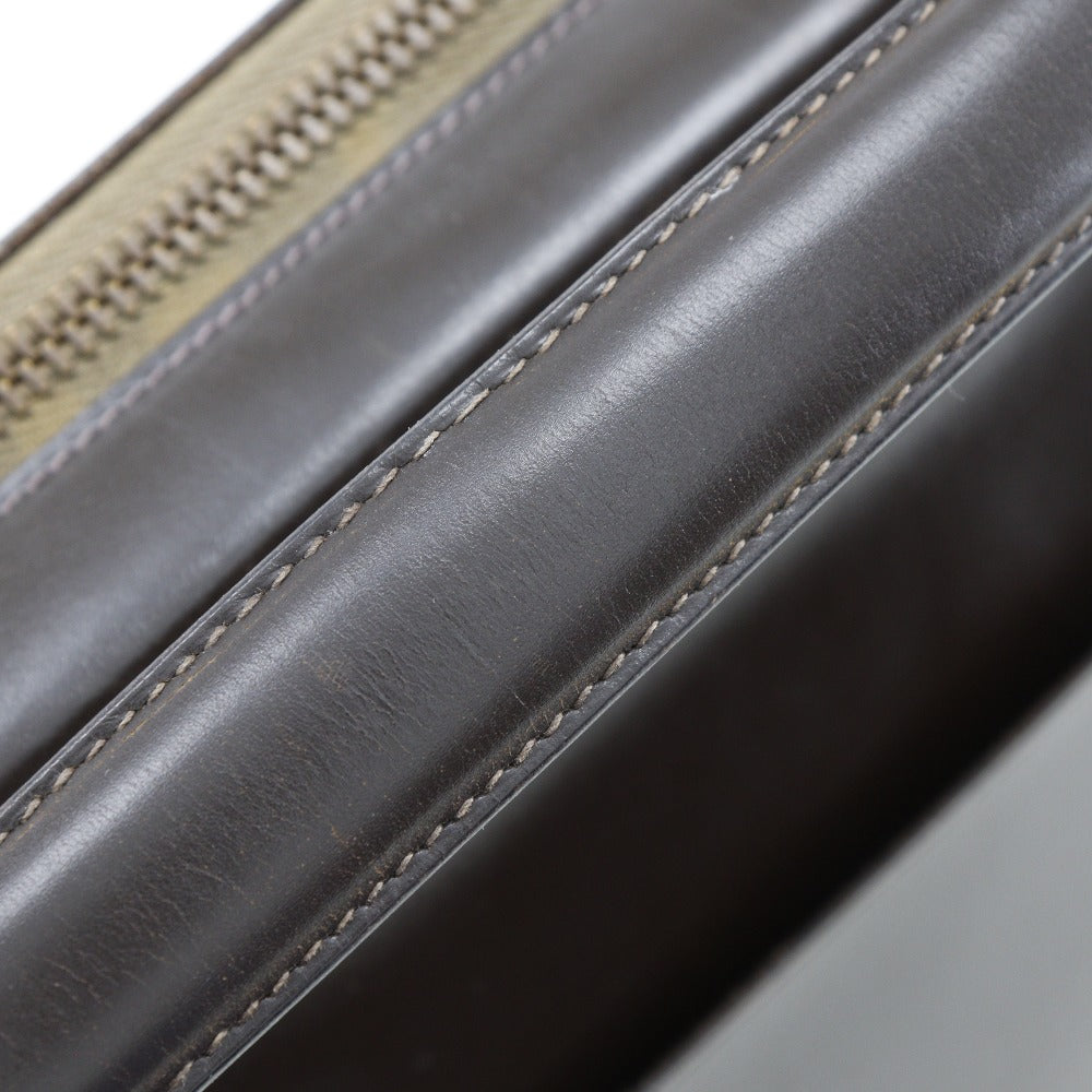 Hermès, Brown, Leather, clutch