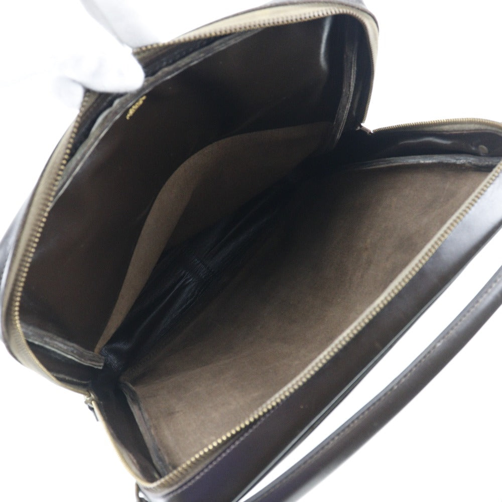 Hermès, Brown, Leather, clutch